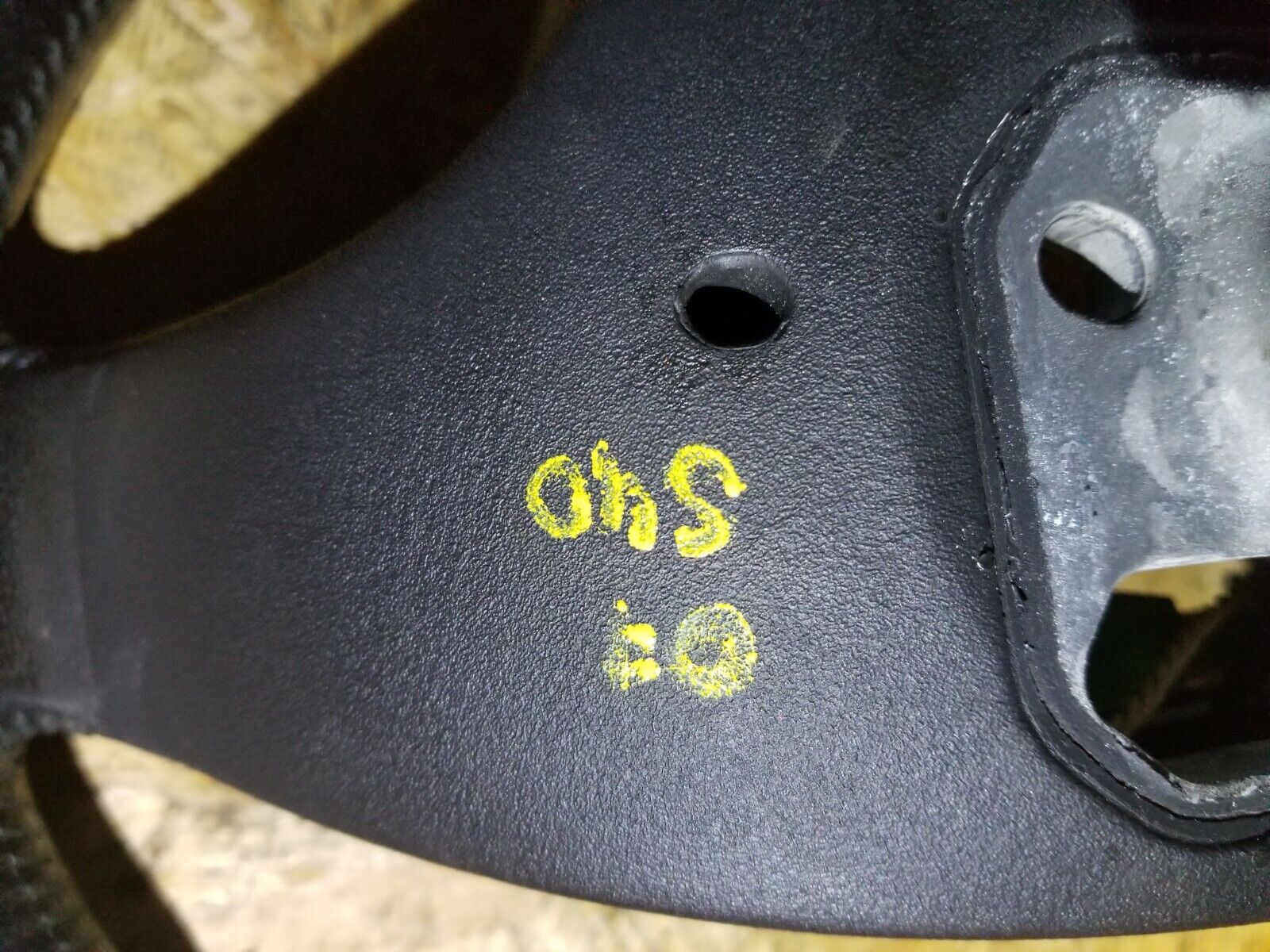 Original Volvo S40 Steering Wheel Black Leather OEM Replacement for 2005 2006 2007 2008 2009 Models - Perfect for Driving Comfort & Interior Upgrade