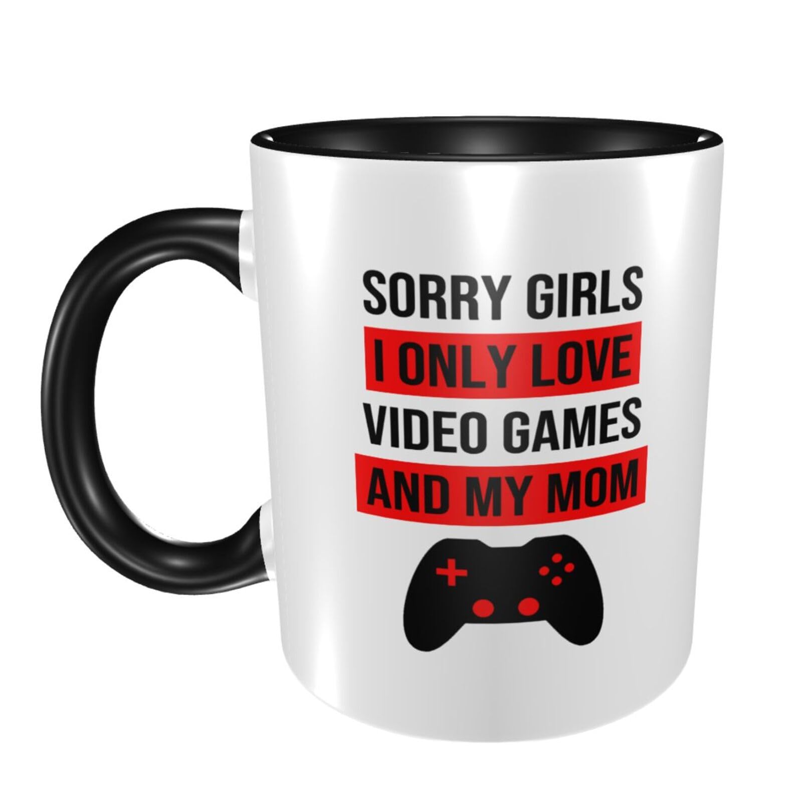 Funny Gaming Coffee Mug - Ceramic Gamer Gift for Men, Christmas & Valentine's Day Present - Perfect for Gamers, Office Use & Coffee Lovers