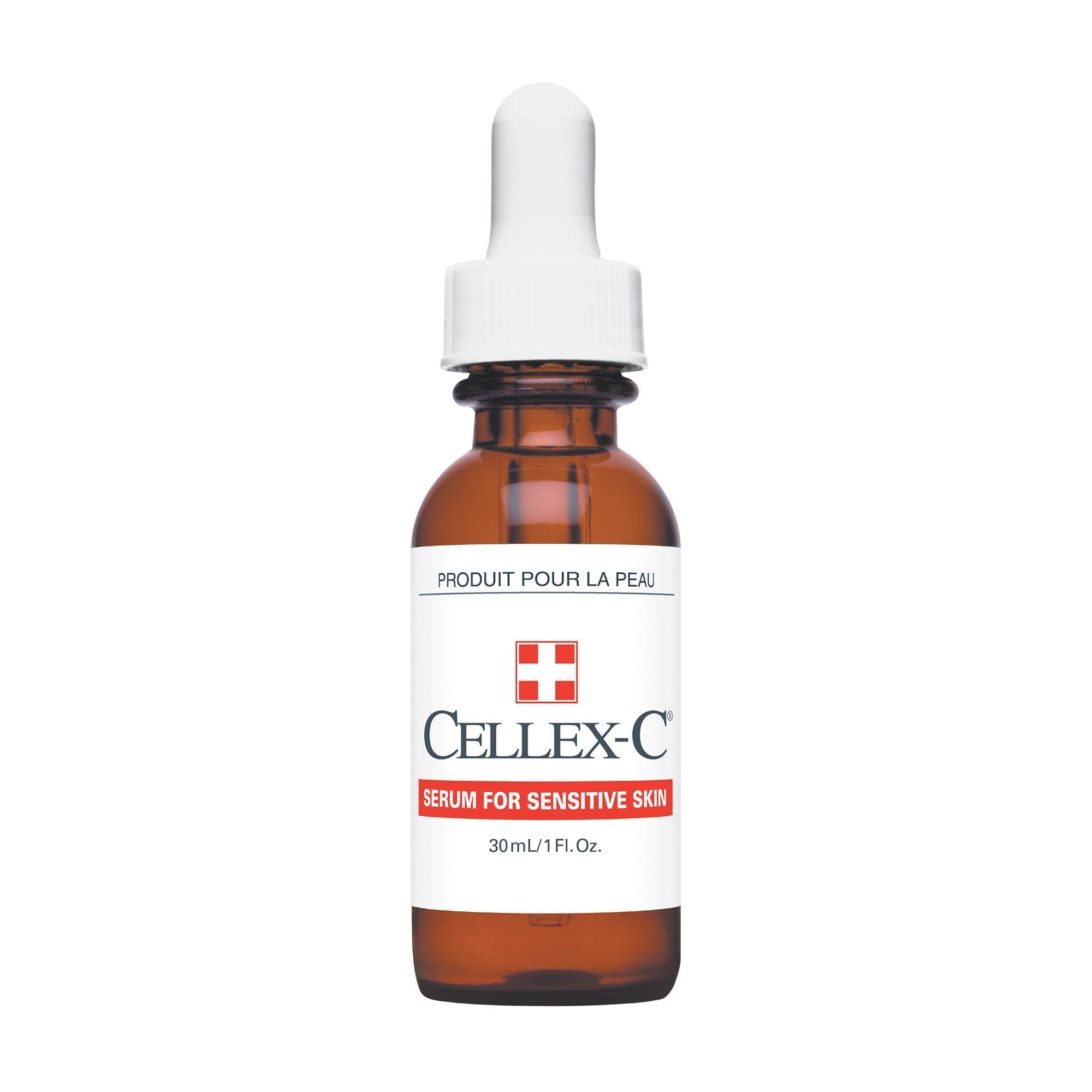 Cellex C Sensitive Skin Serum for Face - 1 fl oz Hydrating & Soothing Formula - Perfect for Dry, Irritated Skin & Redness Relief - Day & Night Use