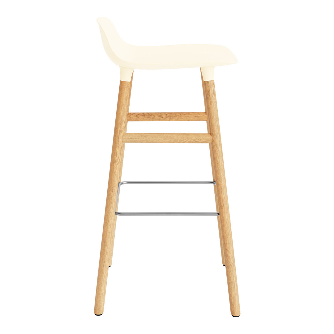 Modern Wooden Bar Stools with Sturdy Wood Legs - Perfect for Kitchen Islands, Home Bars & Dining Counter Seating