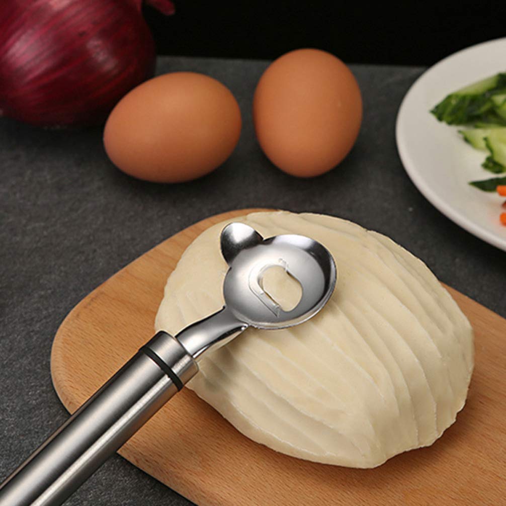 1pc Stainless Steel Noodle Dough Cutter Scraper - Professional Kitchen Dough Chopper & Slashing Tool - Essential Baking & Pasta Making Supplies for Home Chefs | Perfect for Making Fresh Pasta, Pizza Dough & Pastries