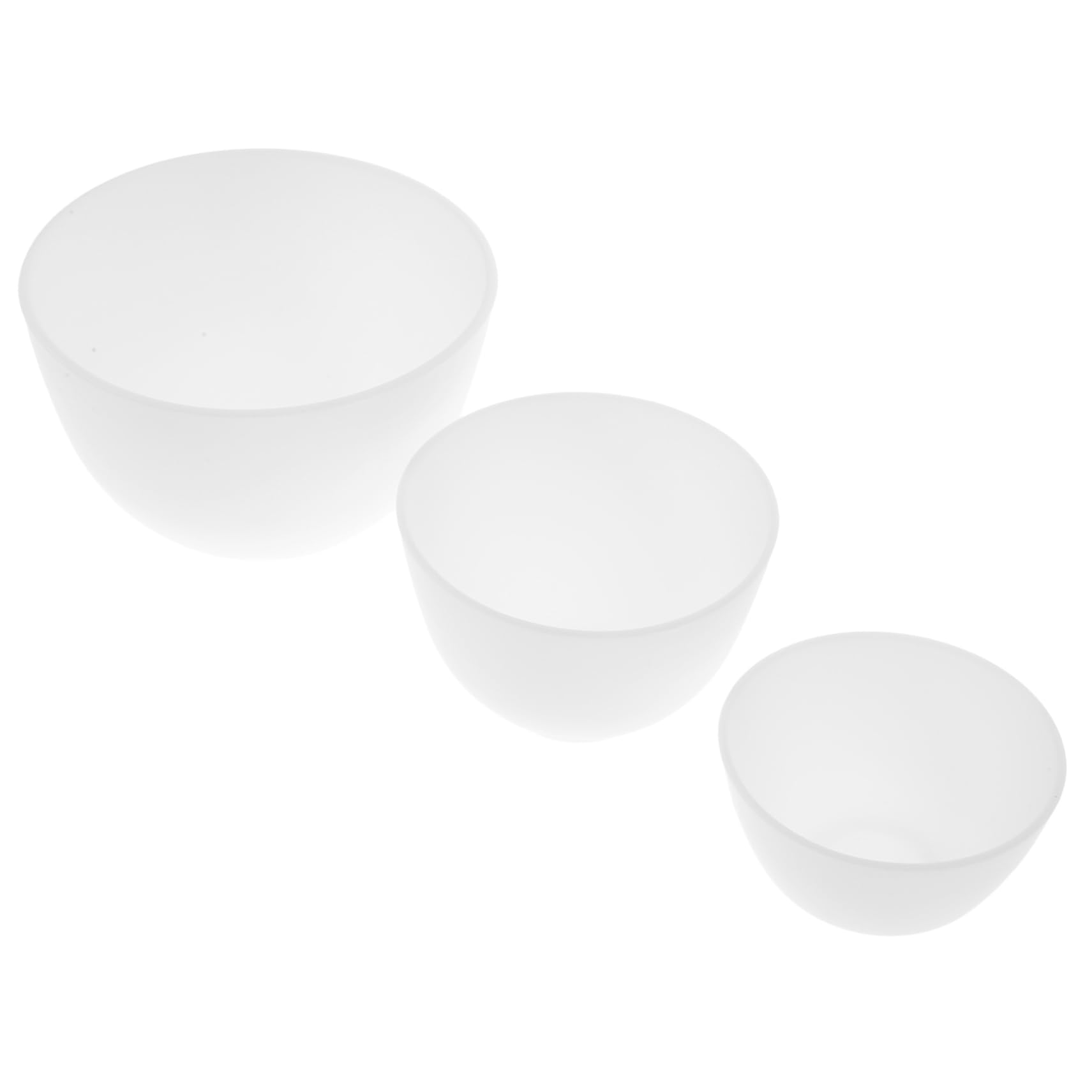 3Pcs Mixing Bowls Set for DIY Face Masks, Salon Bowls - Perfect for Skin Care, Spa Treatments & Beauty Products - Ideal for Facial Masks, Hair Dye Mixing & Nail Art