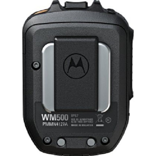 Motorola WM500 Wireless Speaker Microphone (PMMN4127) - Hands-Free Communication for Two-Way Radios, Perfect for Construction, Security & Outdoor Activities