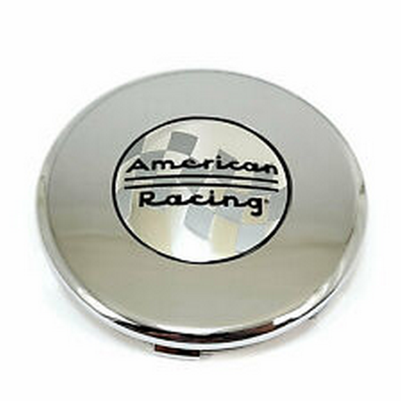 American Racing AR Cap Snap-In Dually Front Plastic Wheel Hub Cover - Durable Replacement for Trucks & Trailers (Perfect for Off-Roading & Heavy-Duty Towing)