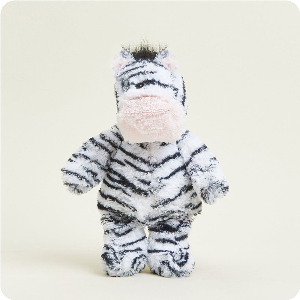 Weighted Heated Zebra Plush Toy - Cozy Stuffed Animal for Kids & Adults | Perfect for Stress Relief, Anxiety Comfort, and Warmth in Winter