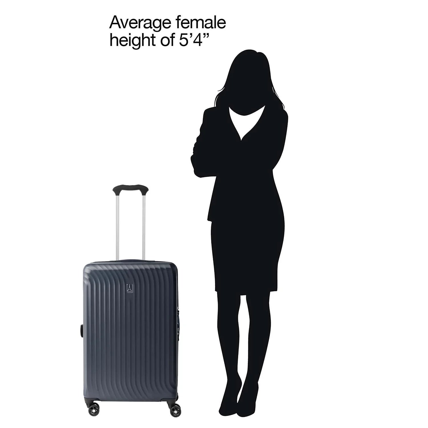 Travelpro Maxlite Air Medium Expandable Hardside Spinner Luggage - Lightweight Check-in Suitcase for Business Travel & Vacation | Durable Carry-On with 360° Wheels