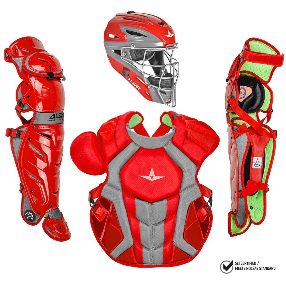 All Star S7 AXIS Adult Catcher's Kit - NOCSAE Approved Baseball Gear for Catchers | Perfect for Training, Games & Professional Use