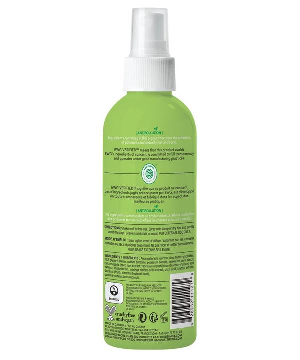 Attitude Kids Detangler Spray - Natural & Gentle Hair Detangling Solution for Children | Safe for Daily Use, Perfect for Home & Travel