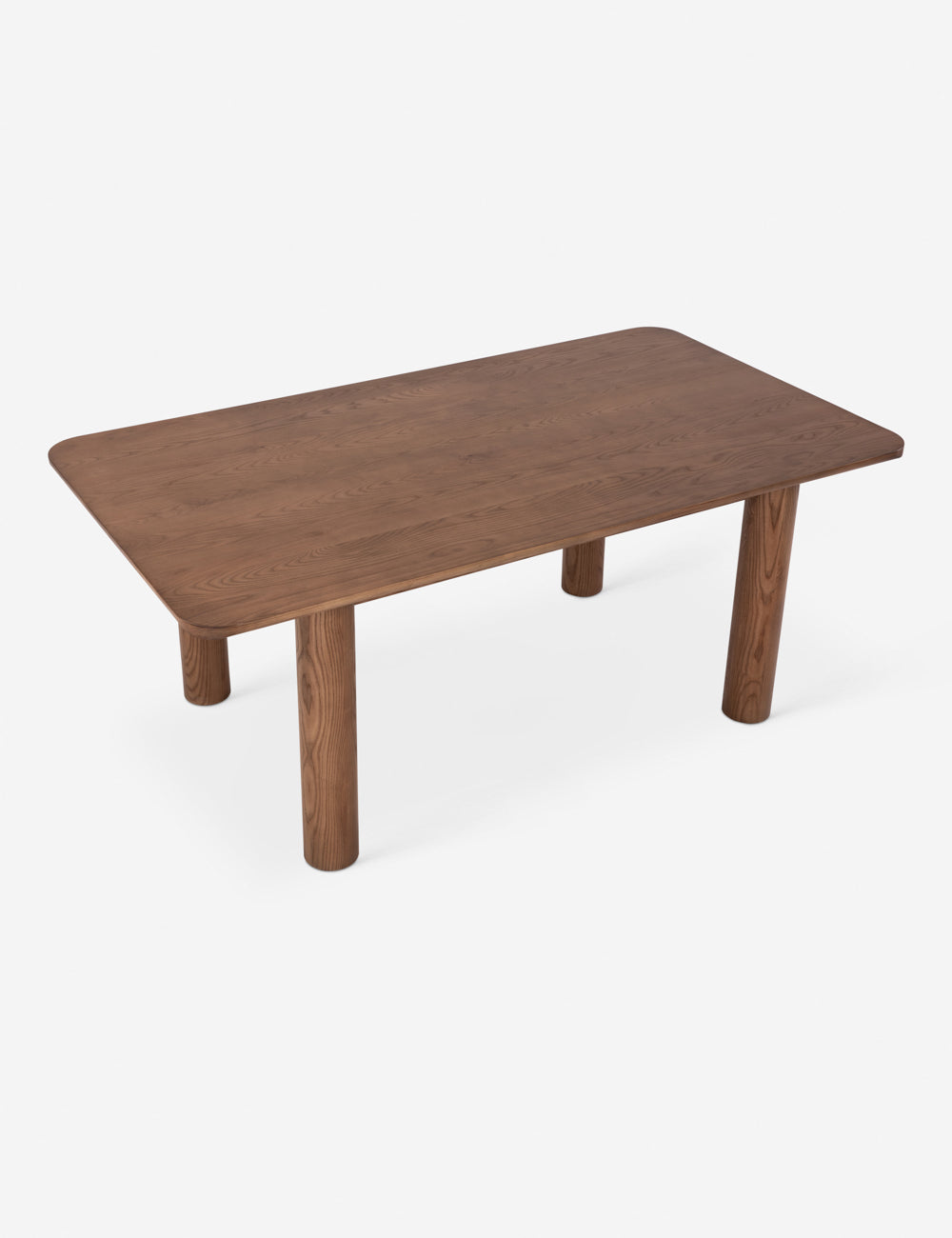 Sun at Six Arc Dining Table - Modern Solid Wood Dining Table for Kitchen & Dining Room - Perfect for Family Gatherings & Dinner Parties