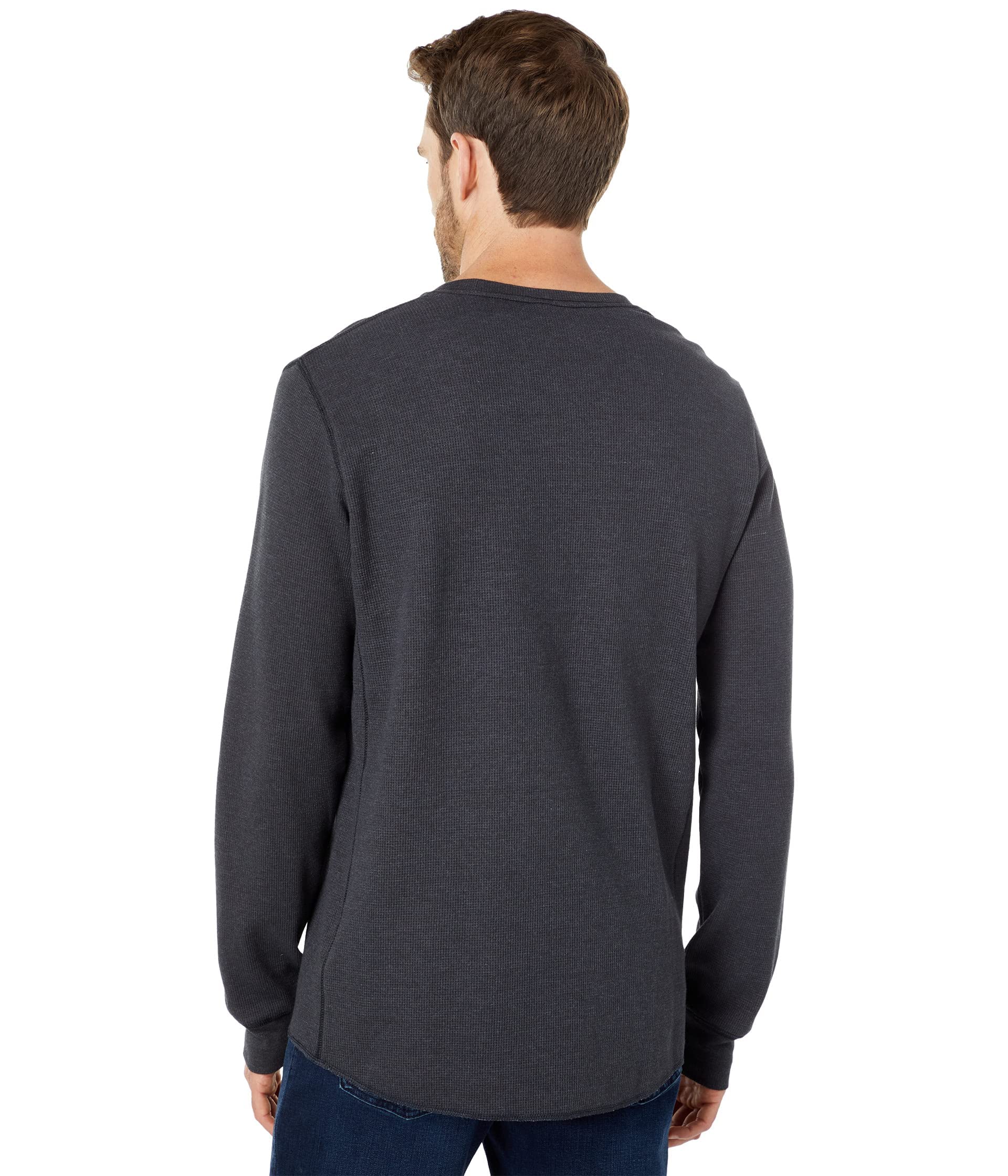 The North Face Men's All Season Waffle Thermal Shirt - Lightweight Fleece Lined Base Layer for Hiking, Camping & Winter Outdoor Activities