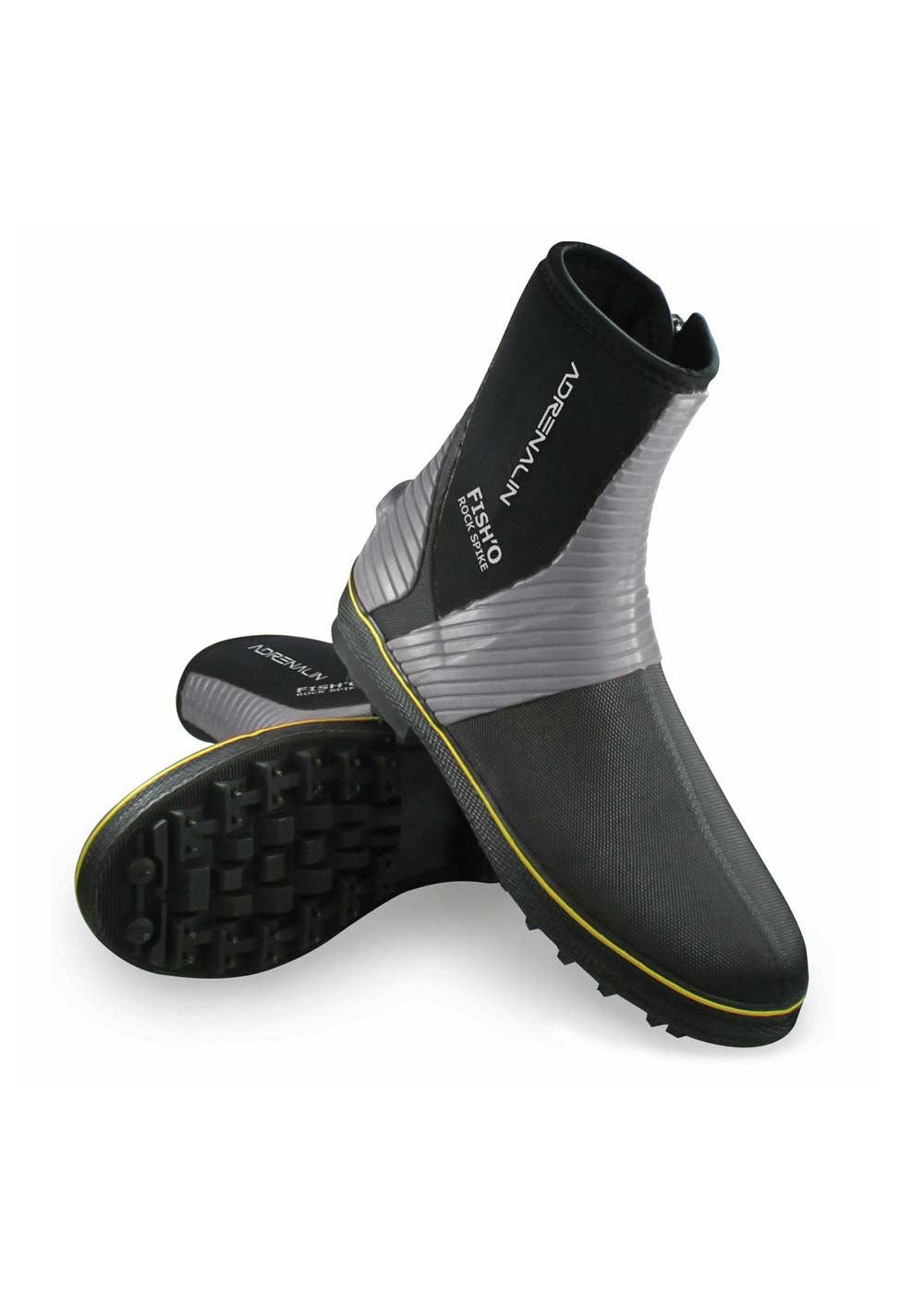 Adrenalin Fish O Rock Spike Boots - Non-Slip Fishing Wading Boots for Men & Women - Perfect for Fly Fishing, Ice Fishing, and Outdoor Water Sports