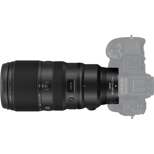 Nikon NIKKOR Z 100-400mm f/4.5-5.6 VR S Telephoto Zoom Lens for Mirrorless Cameras - Professional Wildlife, Sports & Landscape Photography