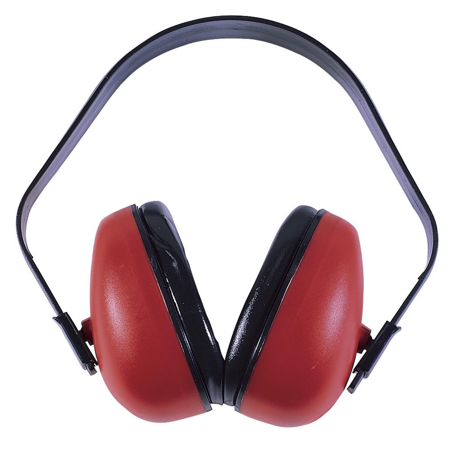 Radians Def-Guard 23 Safety Earmuffs - Noise Reduction Ear Protection for Shooting, Construction & Industrial Work - Red (Pair)