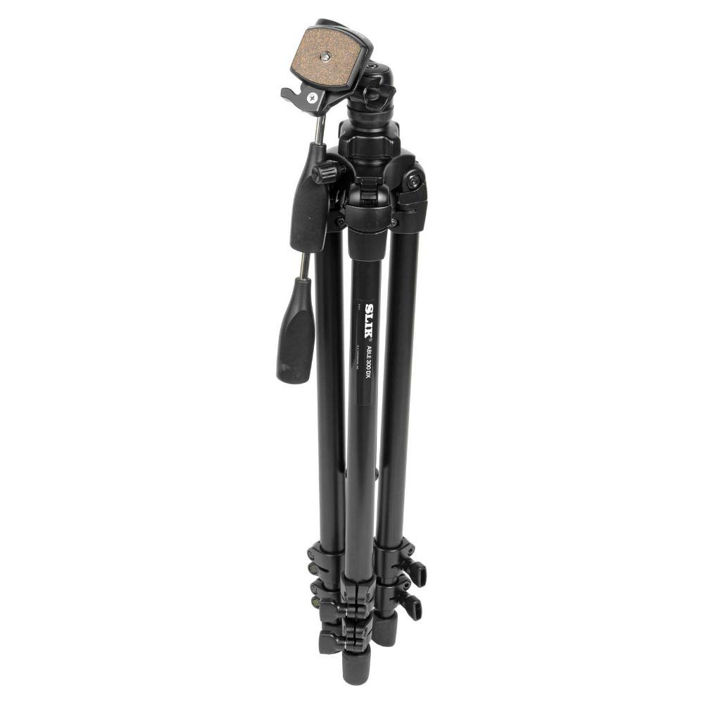 Slik ABLE 300DX Compact Lightweight Tripod for Photography & Videography - 62