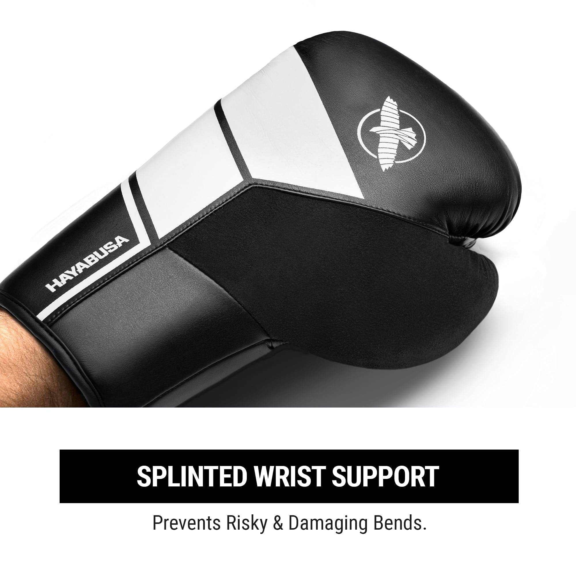 Hayabusa S4 Lace-Up Boxing Gloves for Men & Women - Premium Training Gloves for Sparring, Heavy Bag Work & MMA - Ideal for Boxing, Kickboxing & Martial Arts Training