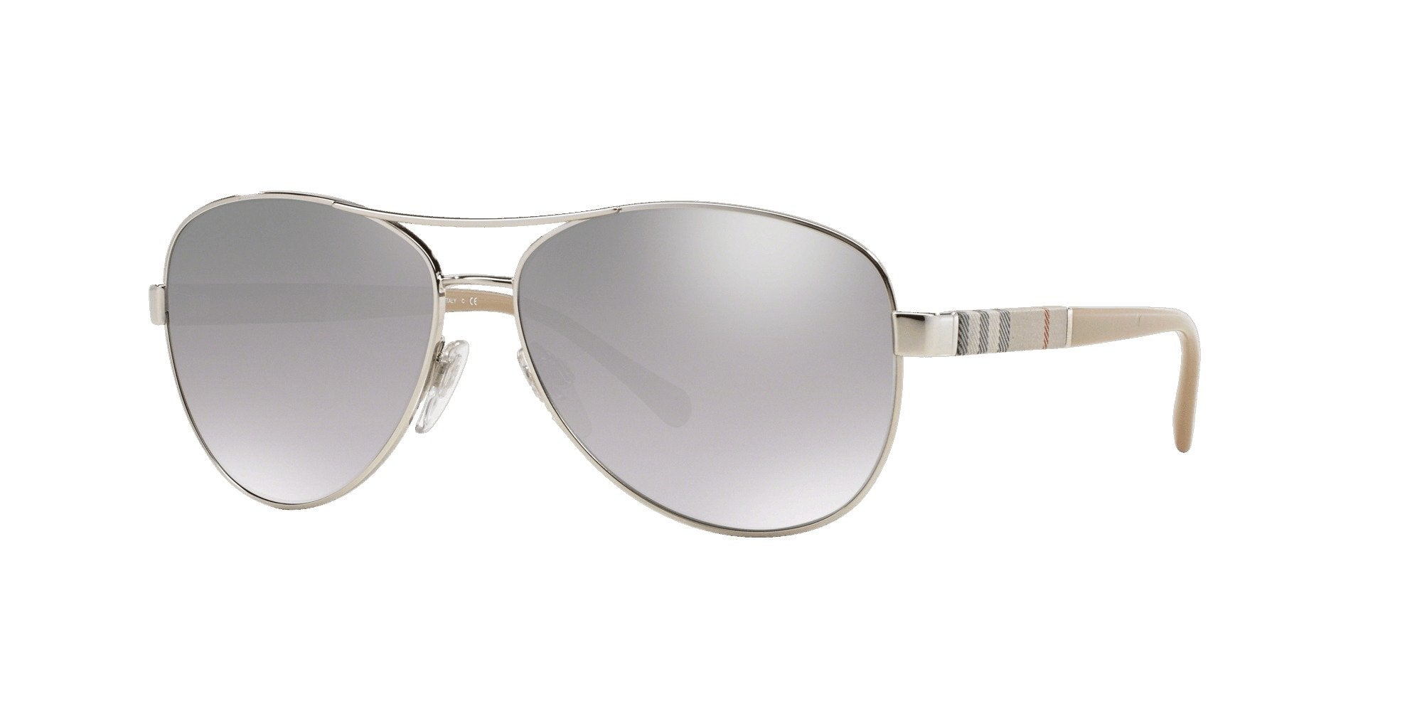 Burberry BE3080 Sunglasses - Classic Aviator Style with UV Protection for Men & Women | Perfect for Outdoor Activities, Travel, and Fashion Accessories