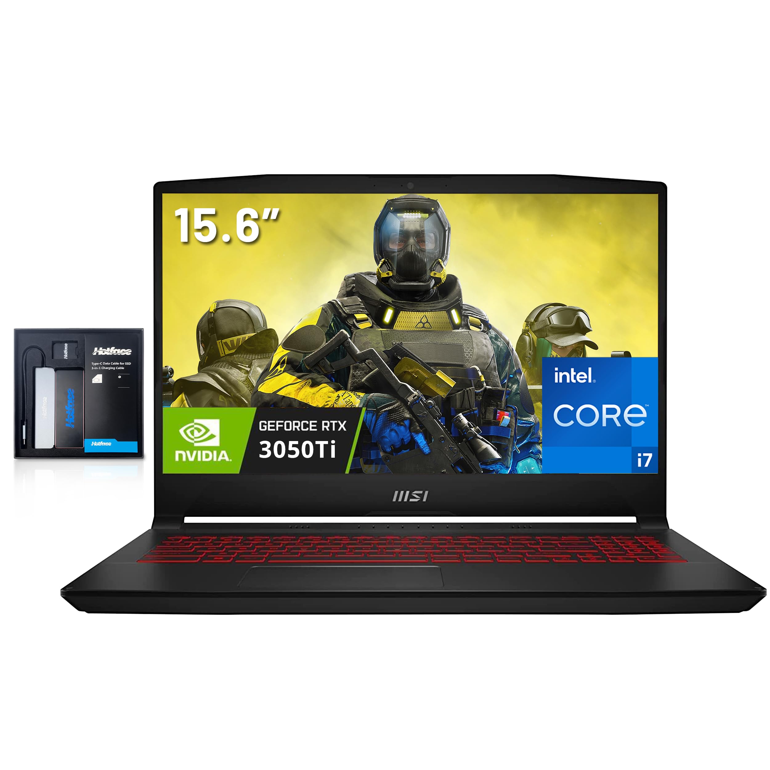 MSI Katana GF66 Gaming Laptop 15.6