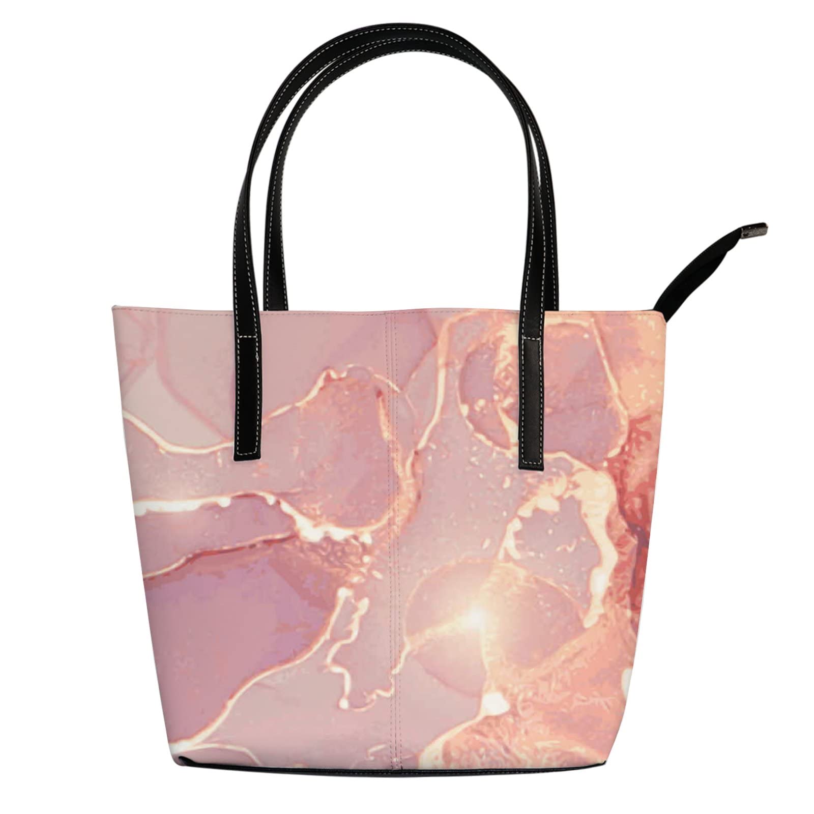 Premium Genuine Leather Tote Bag for Women - Stylish Crossbody Handbag & Work Tote - Perfect for Office, Travel & Shopping