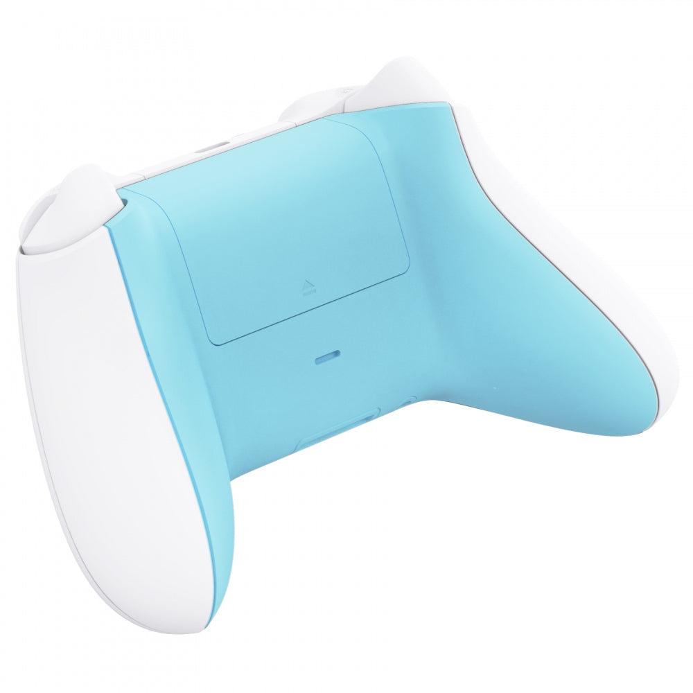 eXtremeRate Replacement Bottom Shell with Battery Cover for Xbox Series X & S Controller - Heaven Blue | Custom Gaming Accessories for Enhanced Comfort & Style | Perfect for Gaming Enthusiasts & Professional Players