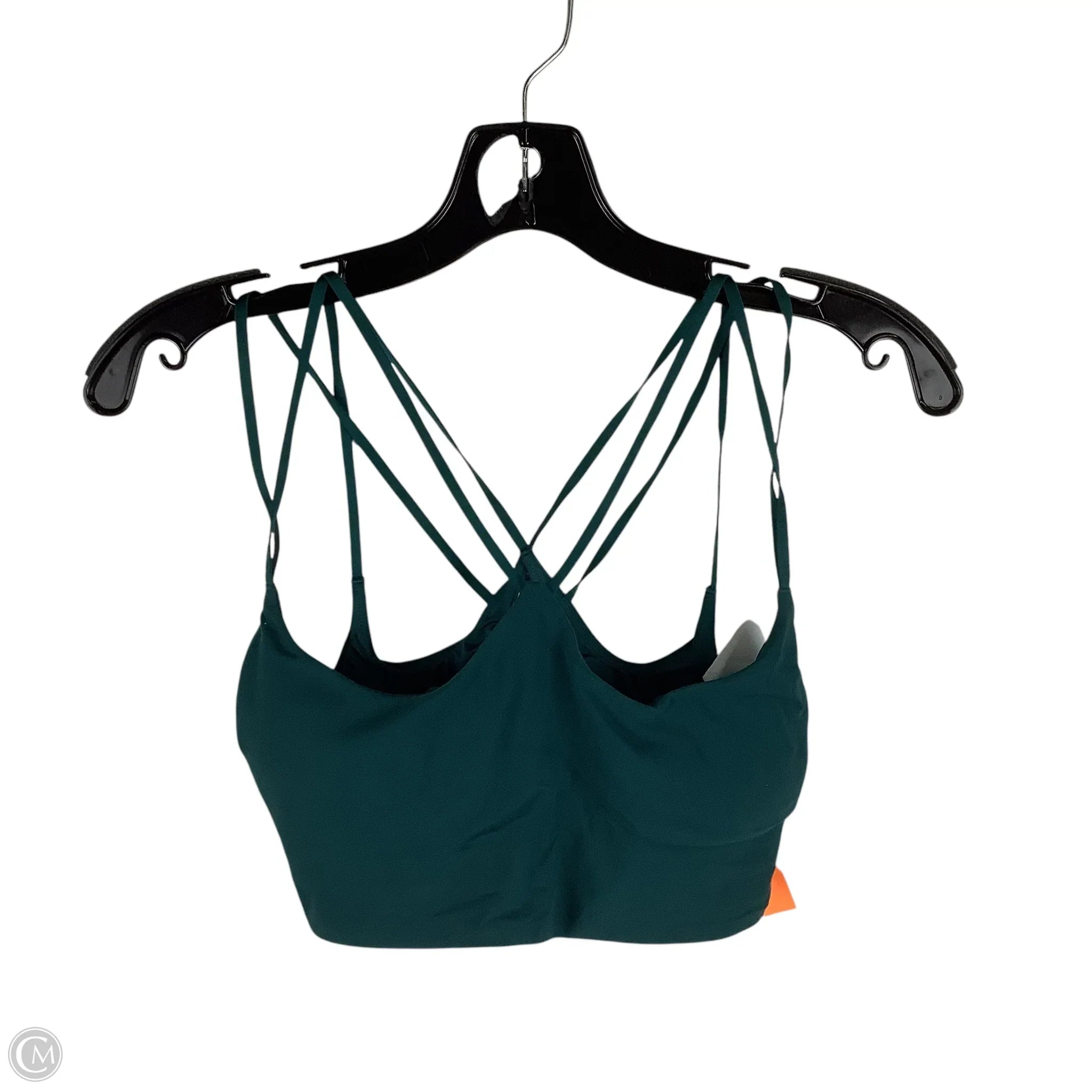 Lululemon Green Athletic Sports Bra for Women - Size 8 - High Support Workout Top for Yoga, Running & Gym