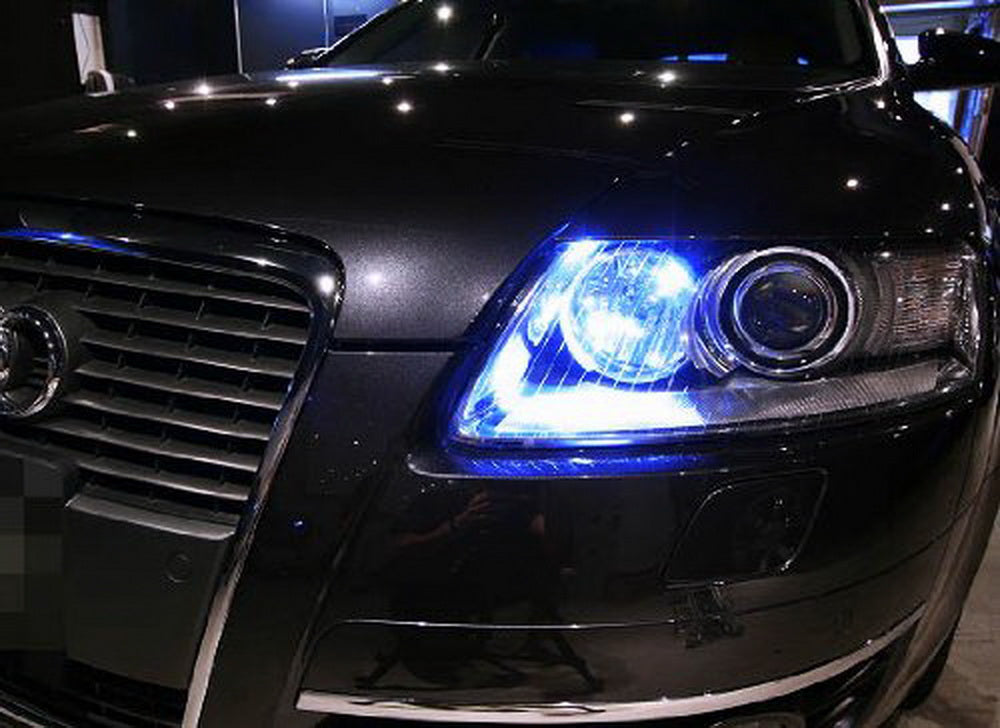 2-Pack Blue W5W 2825 LED Bulbs - Error Free T10 Wedge Base for Audi Mercedes BMW Parking Lights & Position Lights - Perfect for Interior Dome, License Plate, and Dashboard Lighting