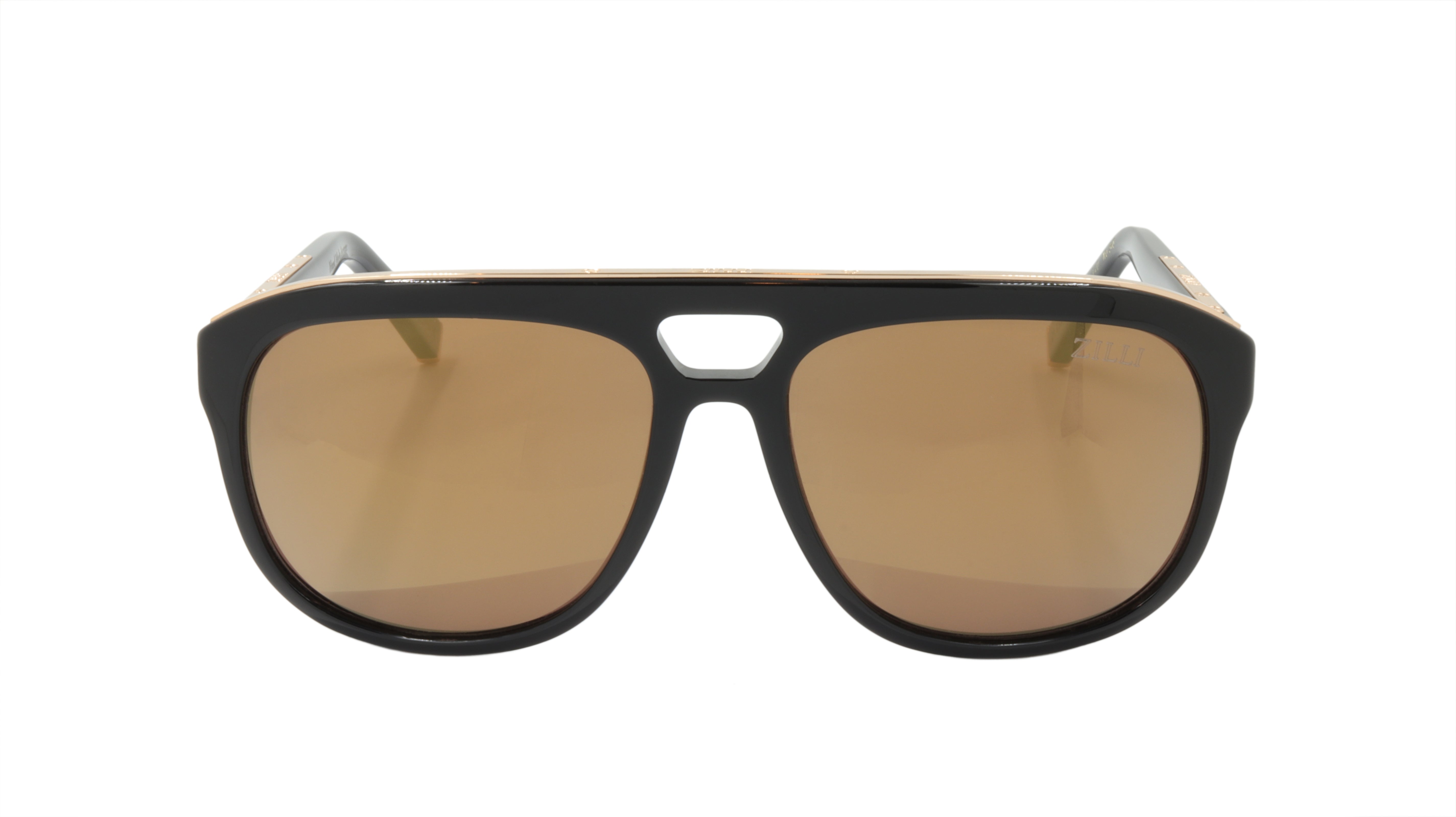 ZILLI Titanium Acetate Polarized Sunglasses - Handmade in France - Model ZI 65005 C04 - Luxury UV Protection for Driving, Travel & Outdoor Activities