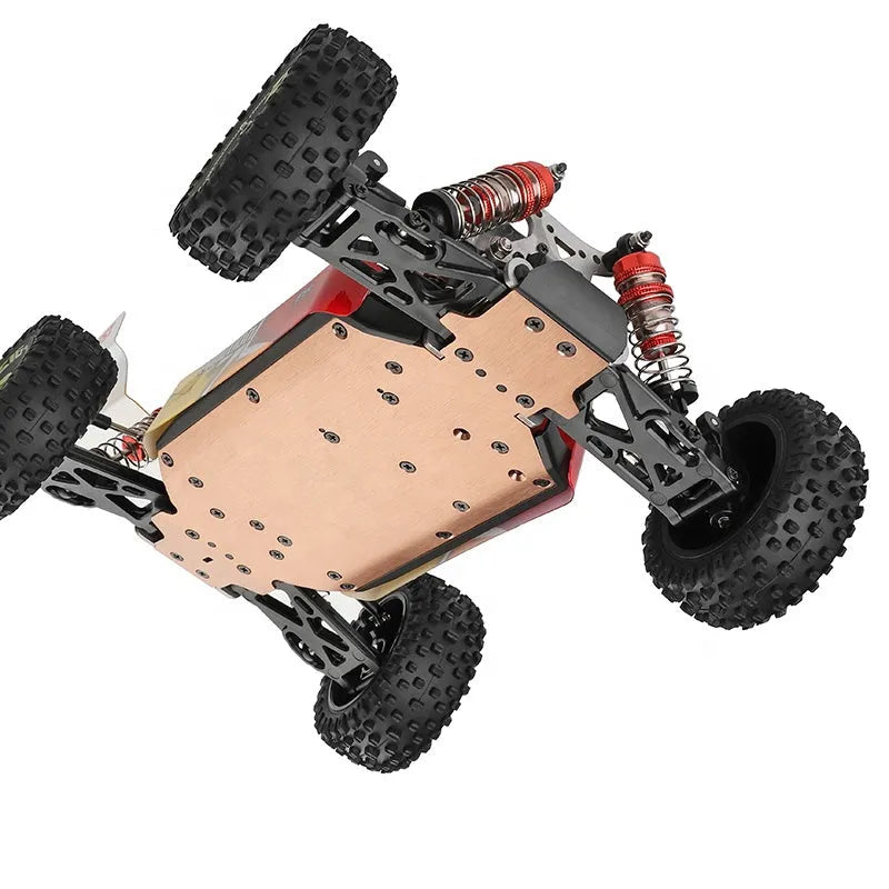 WLtoys 144010 1/14 Scale 2.4Ghz 4WD Brushless RC Car - 70km/h High Speed Off-Road Racing Buggy for Adults & Kids - Perfect for Backyard, Park & Dirt Track Racing