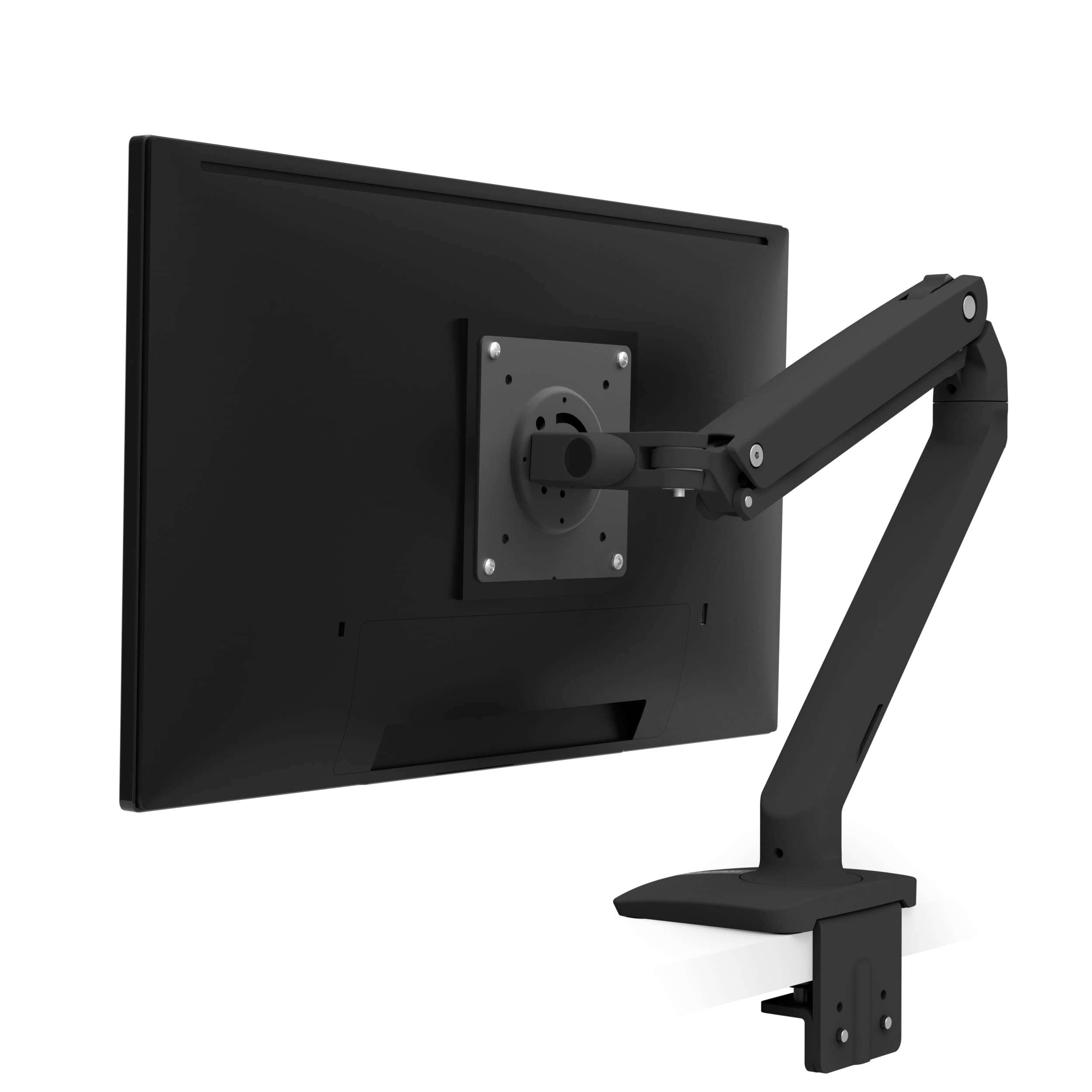 Ergotron MXV Single Monitor Arm - Adjustable VESA Desk Mount for 13-34 Inch Screens (7-20 lbs) - Matte Black - Perfect for Home Office, Gaming & Workspace Ergonomics