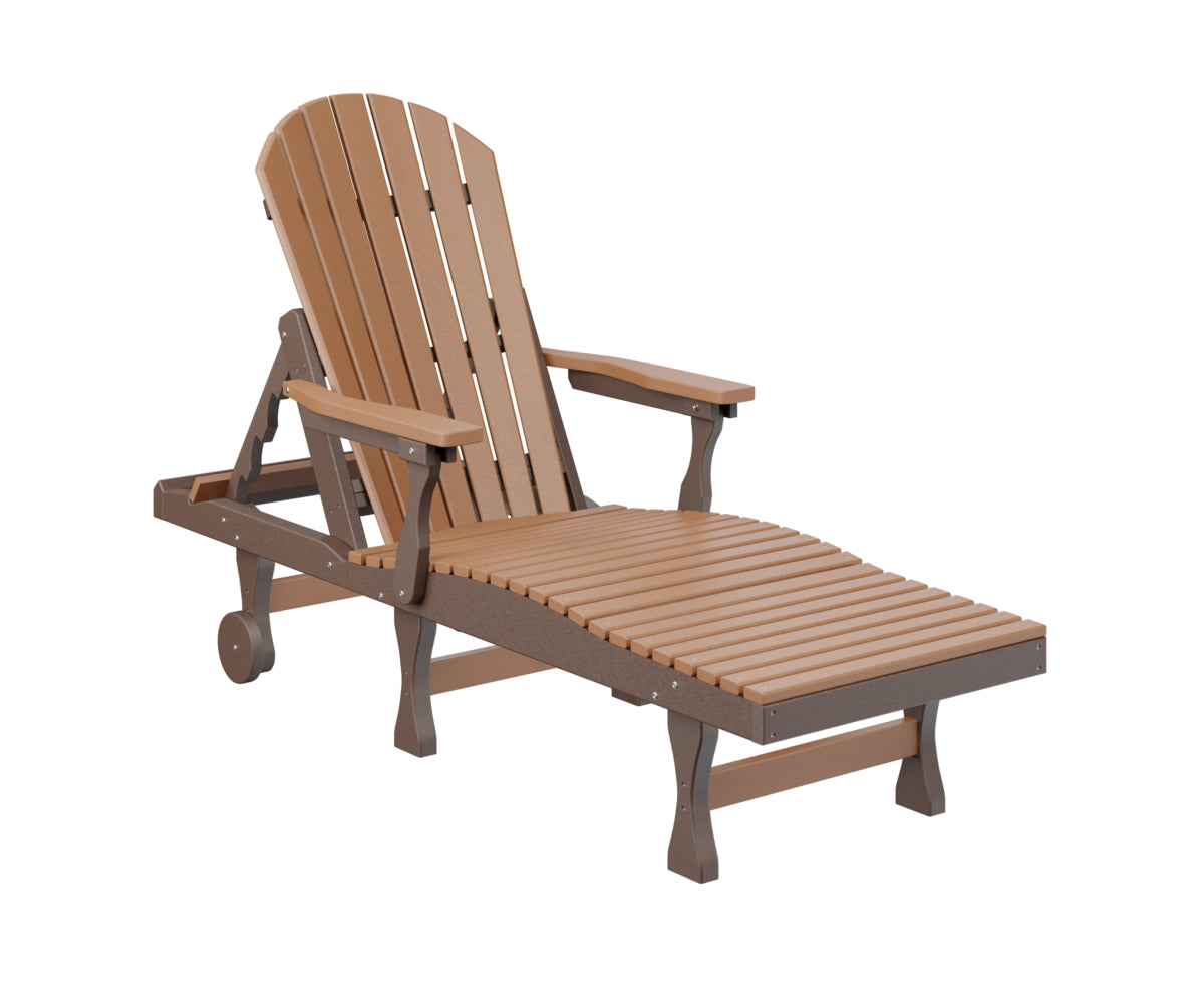 Berlin Gardens Comfo Back Chaise Lounge - Premium Outdoor Patio Furniture for Relaxing, Sunbathing & Poolside Lounging
