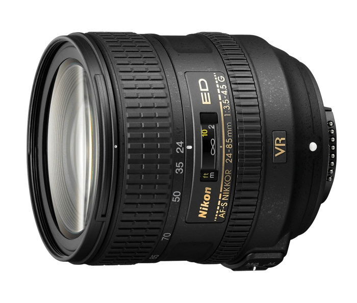 Nikon AF-S NIKKOR 24-85mm f/3.5-4.5G ED VR Lens for DSLR Cameras - Professional Zoom Lens with Vibration Reduction for Portraits, Travel & Low Light Photography