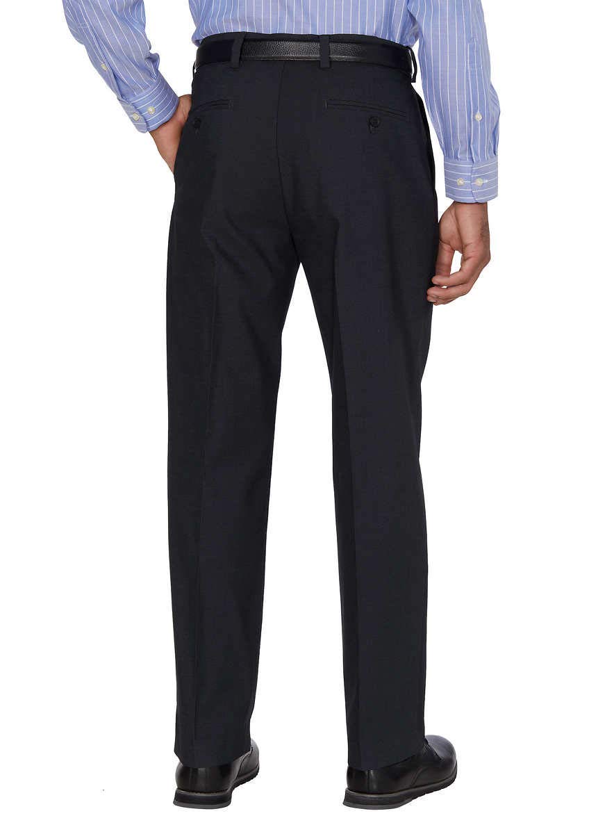 Kirkland Signature Men's Non-Iron Comfort Stretch Dress Pants for Office & Business Travel - Wrinkle-Free Formal Work Pants with Comfort Fit