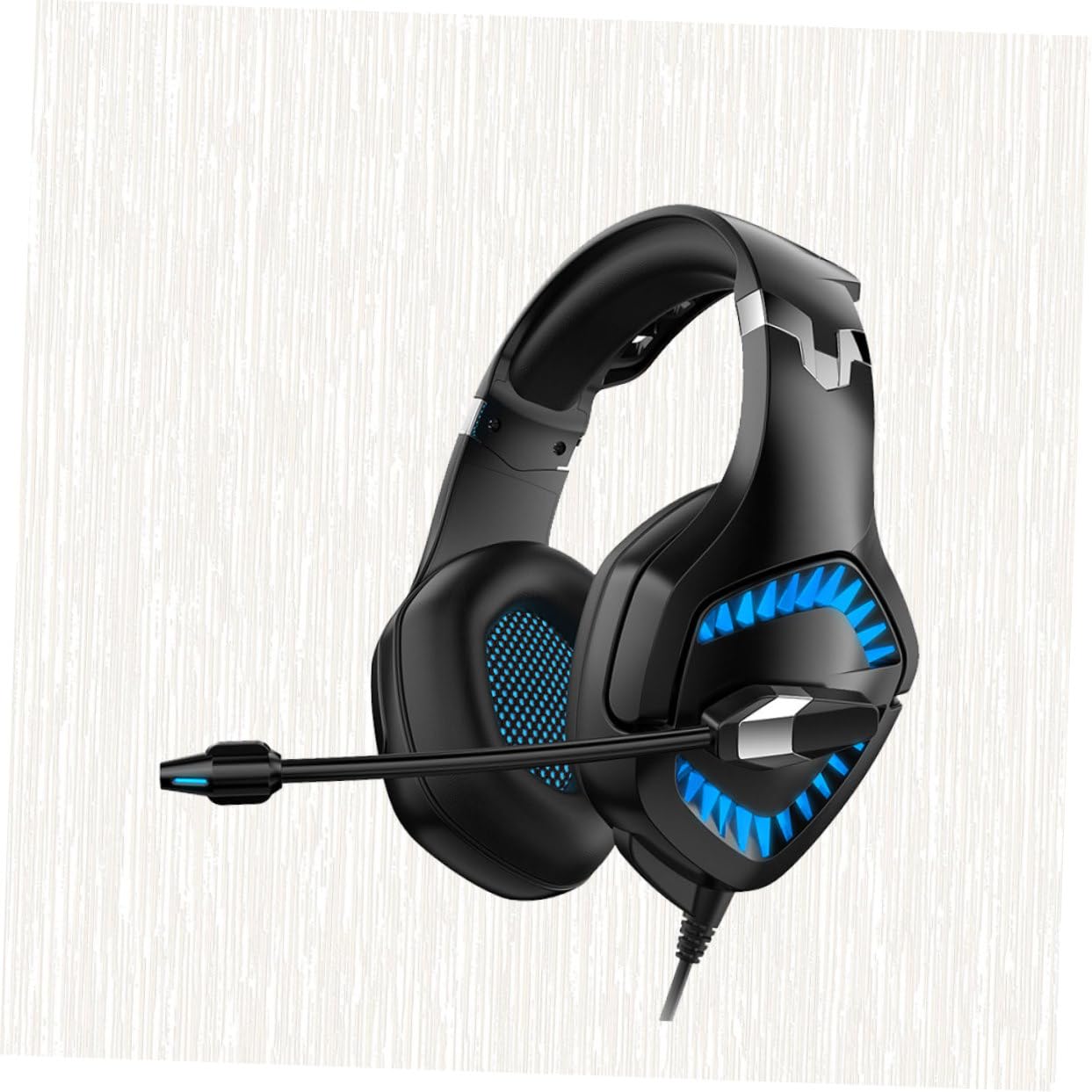BIUDECO Gaming Headphones with Noise Cancelling Microphone, Soft Headband for PC/PS5/Xbox - Perfect for Online Gaming, Streaming & Work Calls