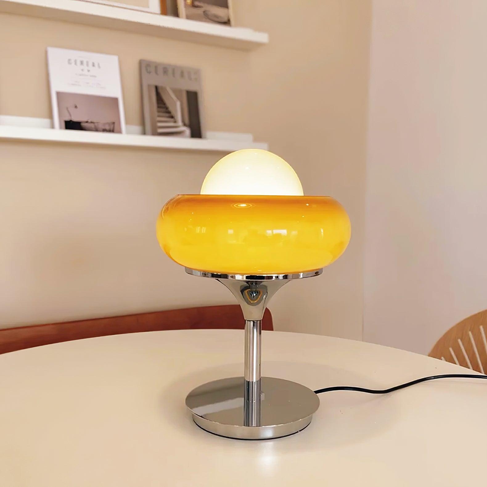Harvey Table Lamp - Modern LED Desk Light for Home Office, Bedroom & Living Room - Adjustable Brightness & Warm White Light for Reading & Working