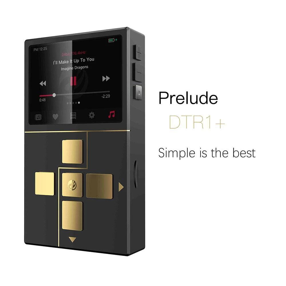 Dethonray Prelude DTR1+ HiFi Portable Music Player with High-Resolution Audio - Perfect for Travel, Gym & Outdoor Activities