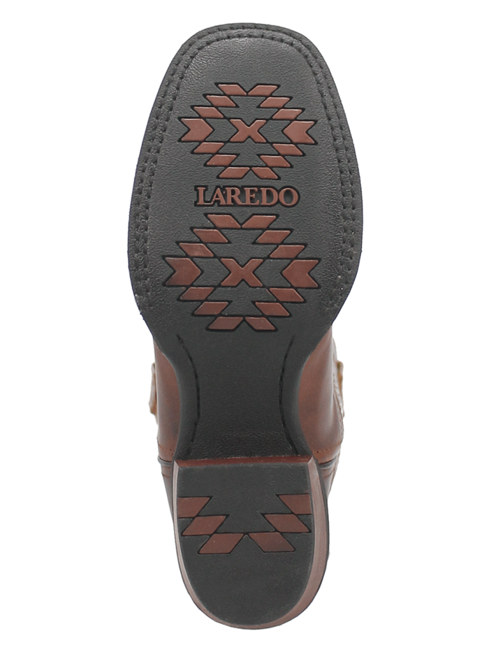 Laredo 20008 Women's SABLE Leather Boots in Tan Brown - Stylish & Comfortable Western Boots for Cowgirl Fashion, Riding, and Everyday Wear