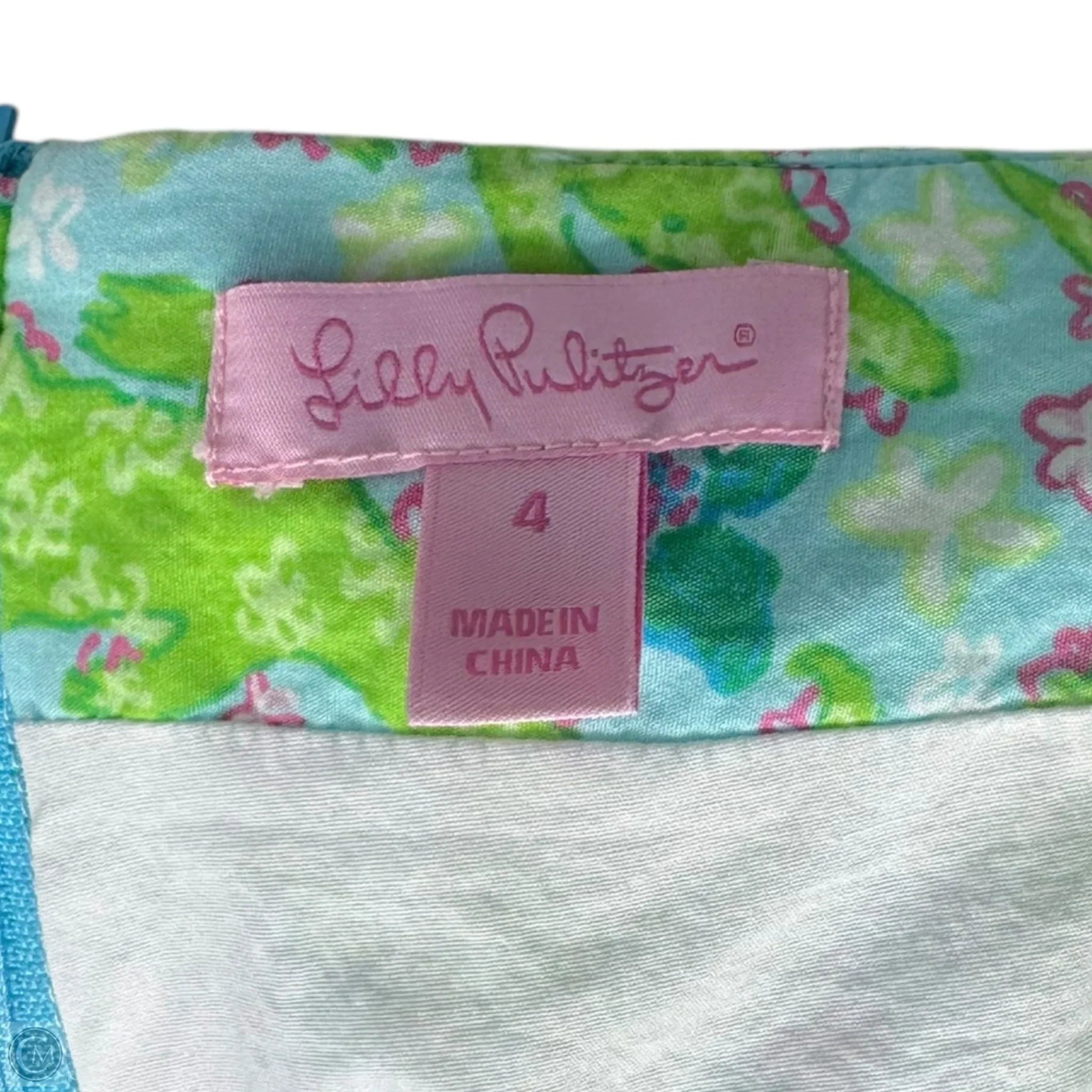Lilly Pulitzer Adelaide Skort in Alligator Lagoon - Size 4 | Women's Fashion Skirt Shorts Hybrid | Perfect for Golf, Tennis & Summer Outings