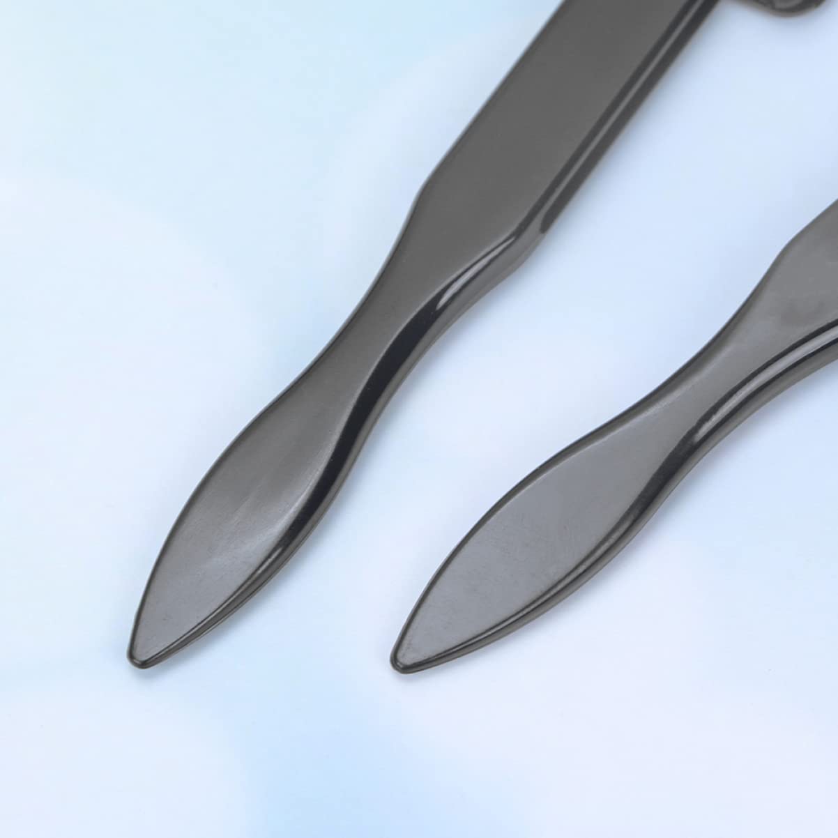 LALAFINA Professional Stainless Steel Eyebrow Brush & Double-Ended Eyelash Comb Set - Perfect for Home Salon, Eyebrow Grooming & Lash Extension Care