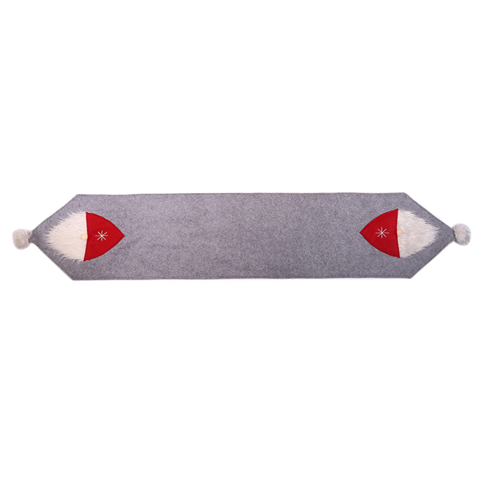 Walbest Christmas Table Runner - Santa Gnome Holiday Dining Table Decor for Xmas Party, Home & Festive Gatherings