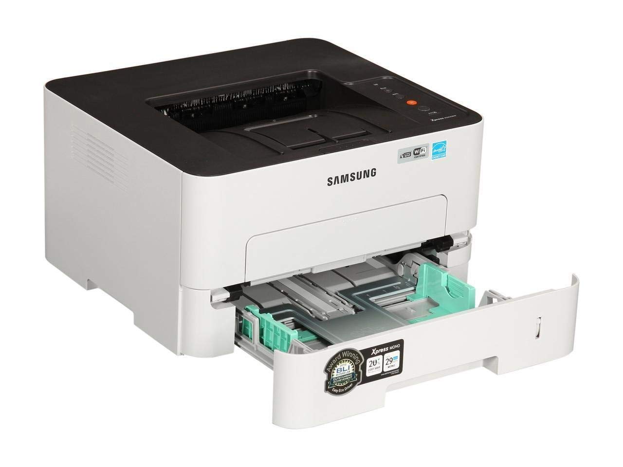 Refurbished Samsung Xpress M3015DW Wireless Monochrome Laser Printer - Fast Printing for Home & Small Office Use