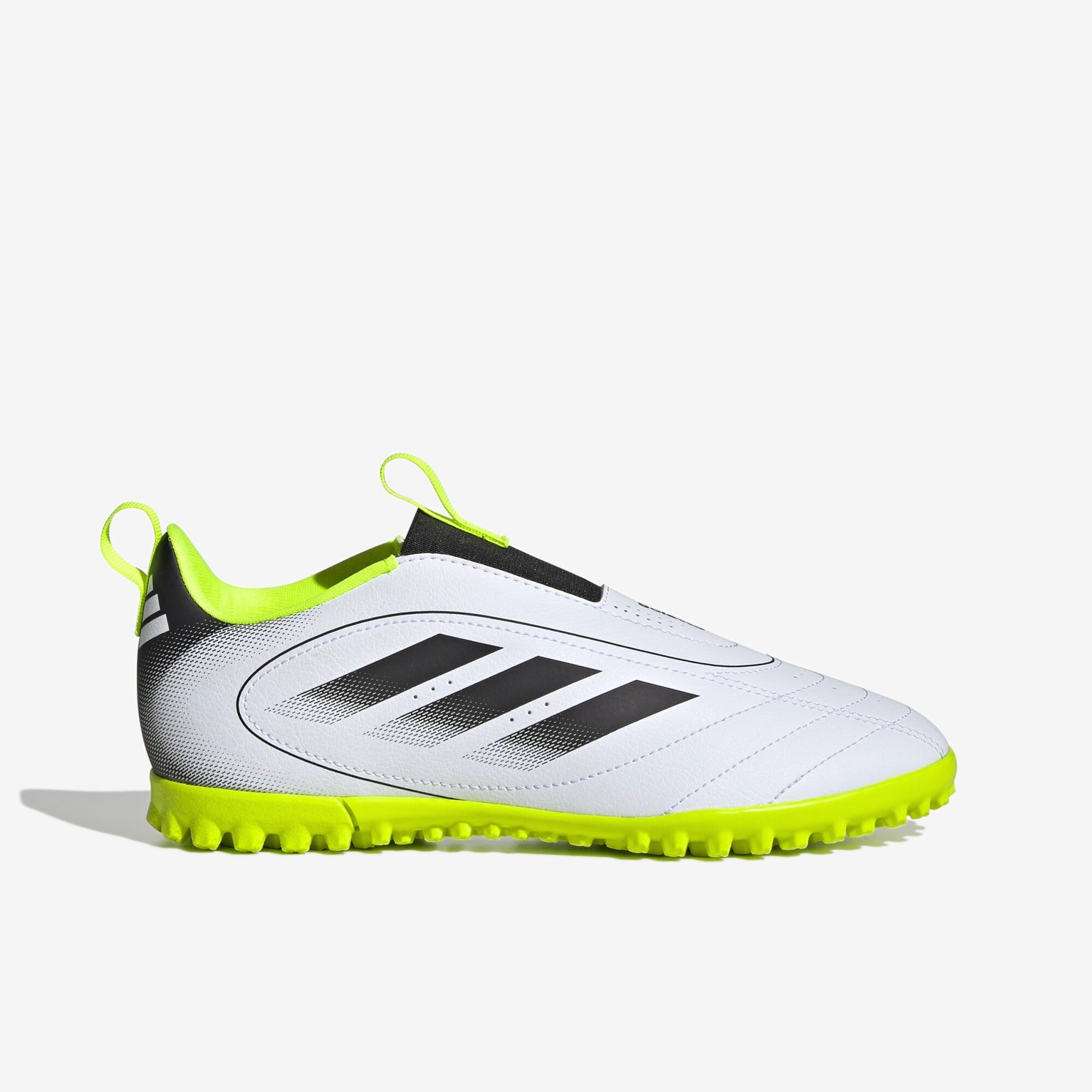 adidas Jr. Goletto IX Laceless Soccer Cleats - Youth Football Shoes for Indoor & Outdoor Training - Lightweight & Comfortable for Kids Soccer Practice & Games