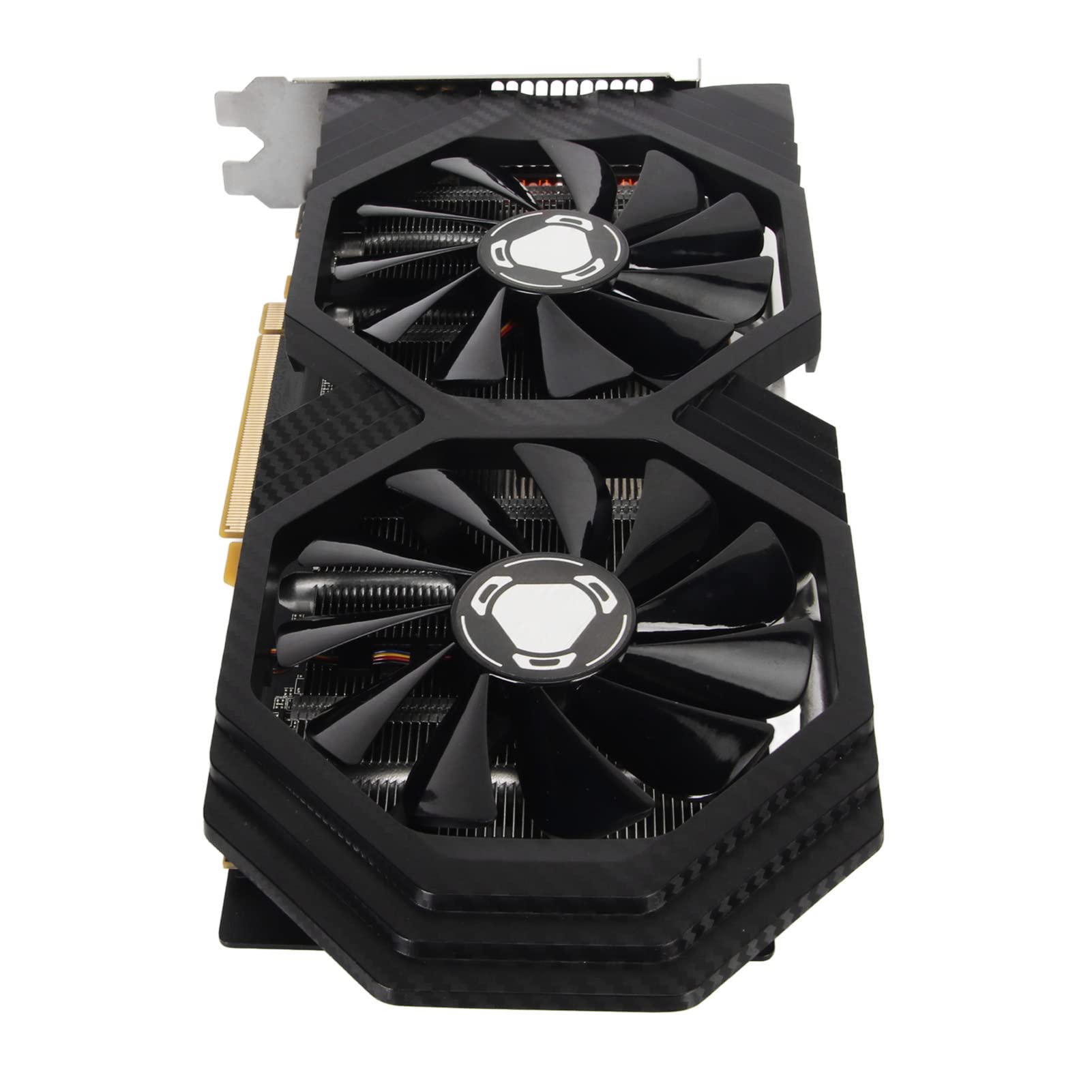 VBESTLIFE RX 590 8GB GDDR5 256-bit Gaming Graphics Card with Dual Fans | 1460MHz Core Clock, 8000MHz Memory | PCIe 3.0, DVI/HDMI/DP Ports | Perfect for 1080p Gaming, Video Editing & Crypto Mining