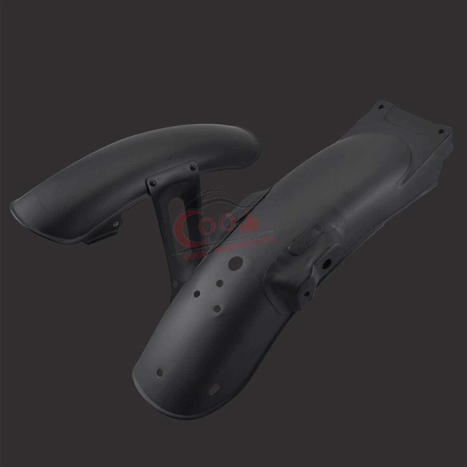 CG125 Motorcycle Front & Rear Mudguards - Durable Splash Guard & Fender Protector for CG 125 Cafe Racer - Perfect for Wet Roads & Off-Road Riding