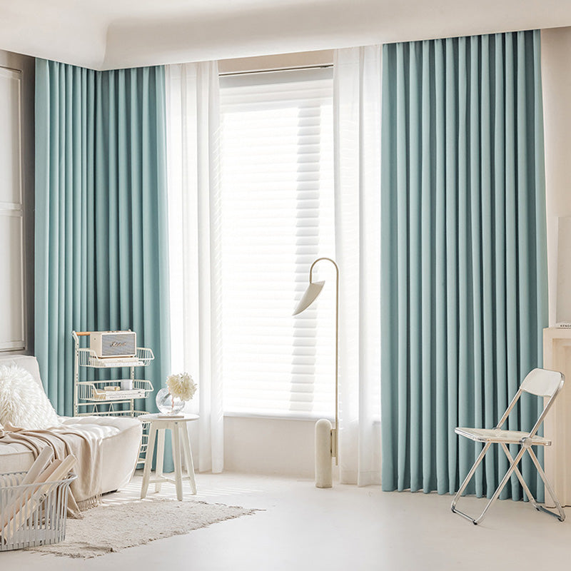 Viviana Chenille Blackout Thermal Custom Curtains for Bedroom & Living Room - Energy Efficient Light Blocking Window Treatments