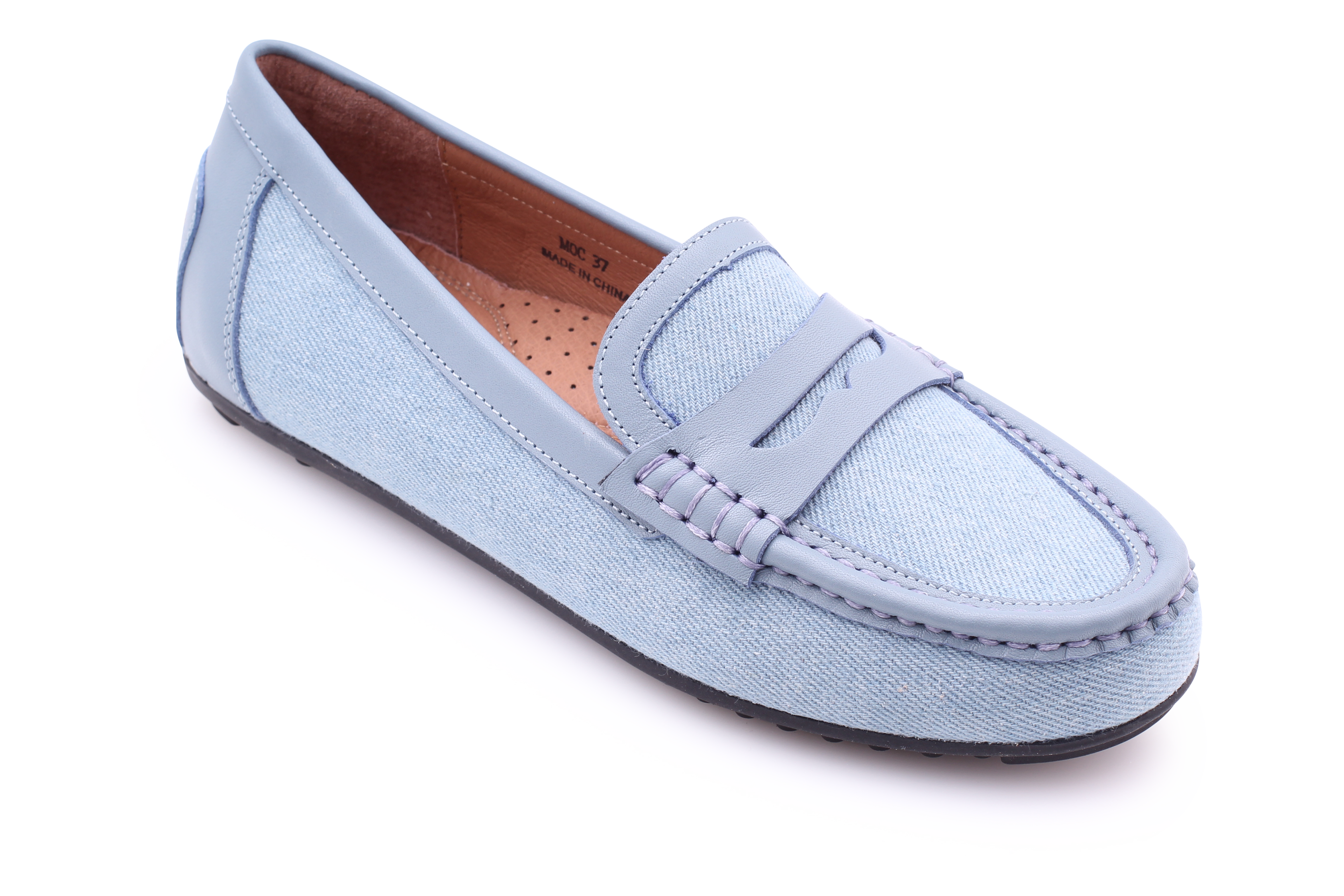 Lynette&Co Men's Genuine Leather Moccasin Slippers - Soft Indoor/Outdoor House Shoes for Comfort & Relaxation at Home, Office, or Travel