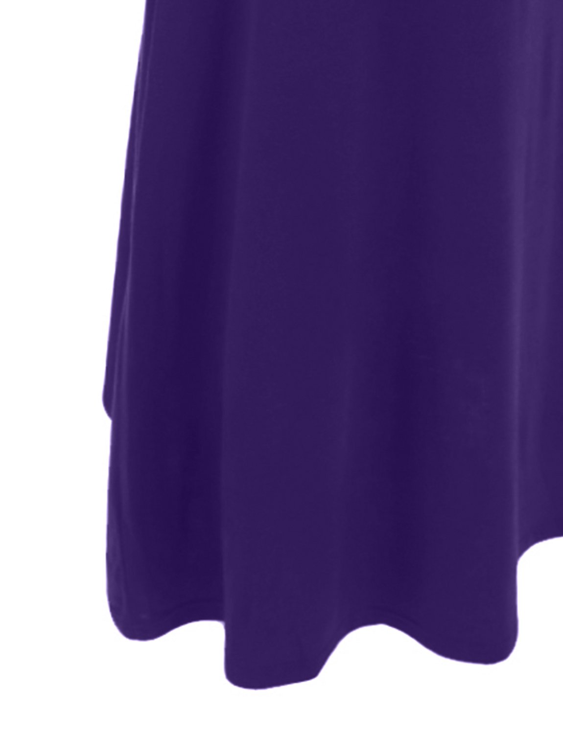 NE PEOPLE Women's Stretchy Premium Elastic Waist Foldover Jersey Maxi Skirt - Comfortable Casual Long Skirt for Summer, Beach, Travel & Everyday Wear