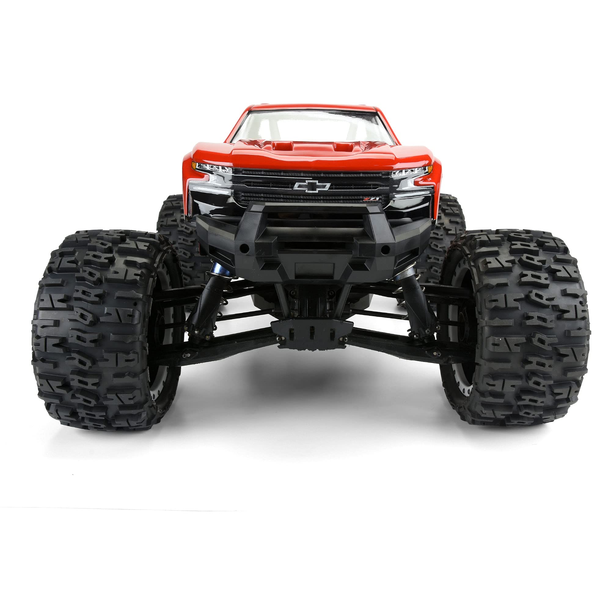 Pro-Line Racing Pre-Cut 2019 Chevy Silverado Z71 Clear Body for Traxxas X-MAXX 1/6 Scale RC Truck (PRO350717) - Perfect for Off-Road Racing & RC Car Customization