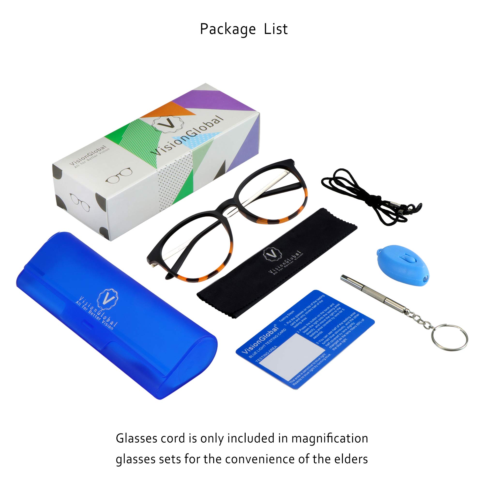 Blue Light Blocking Glasses for Women & Men - Anti Glare for Computer & TV Use