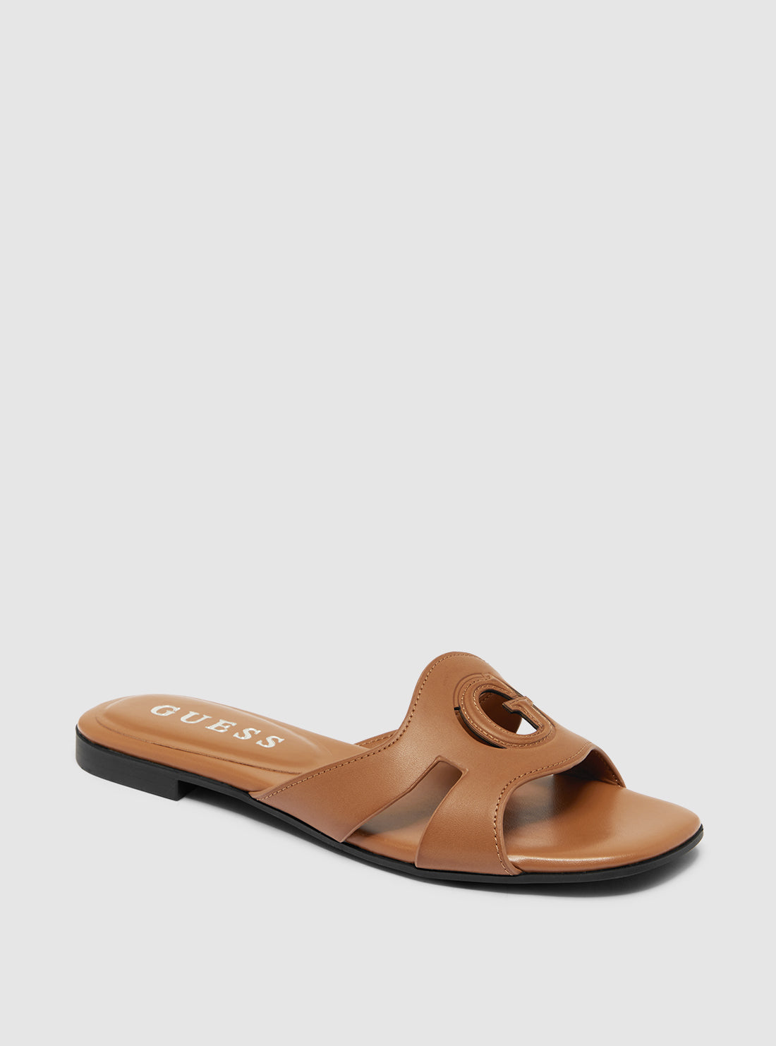 Brown Ciella Slides for Women - Comfortable Summer Sandals with Soft Cushioning - Perfect for Beach, Pool, and Casual Outings