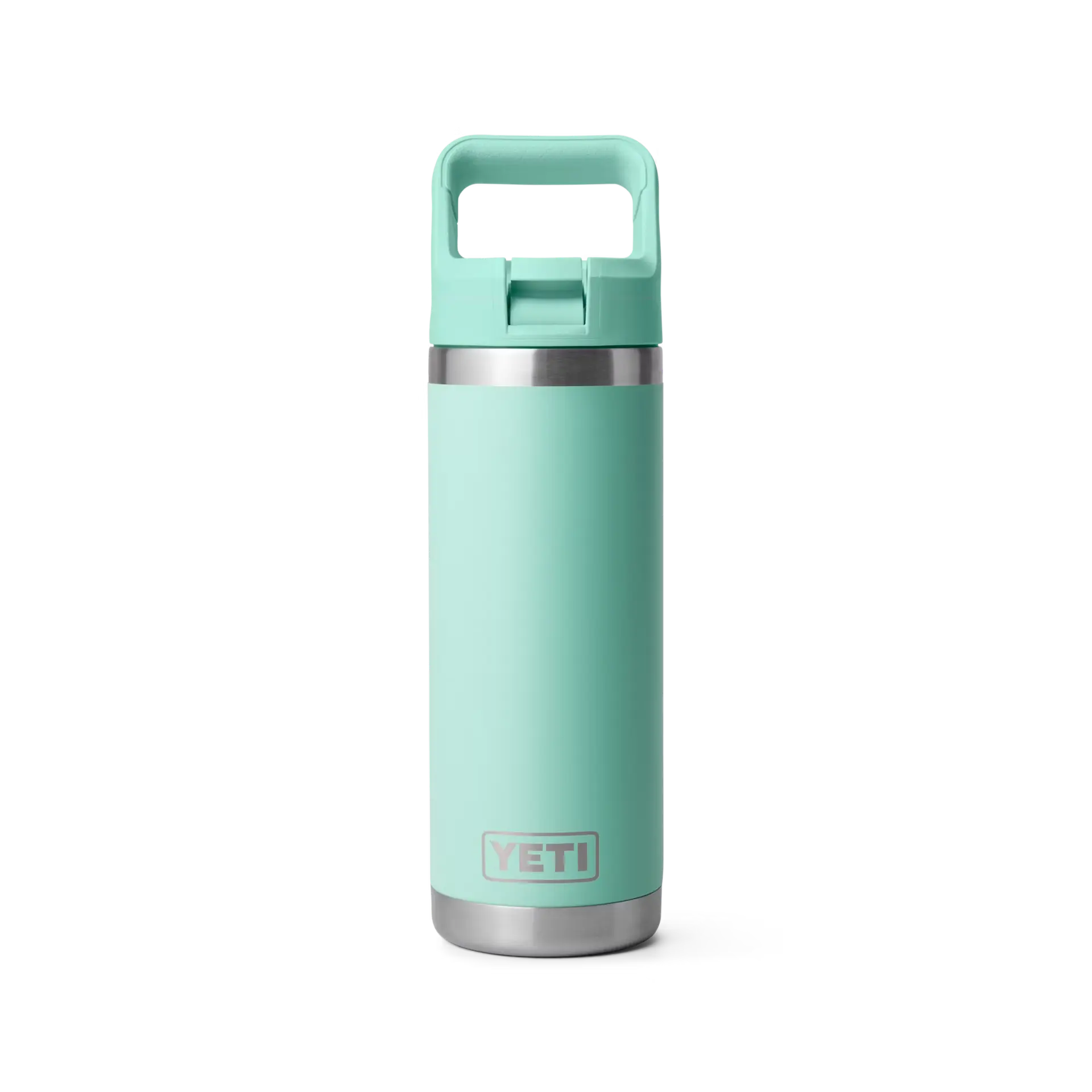 Hydro Flask 18oz Insulated Stainless Steel Water Bottle with Straw - Seafoam Green - Leakproof & Sweatproof - Perfect for Hiking, Gym & Outdoor Activities