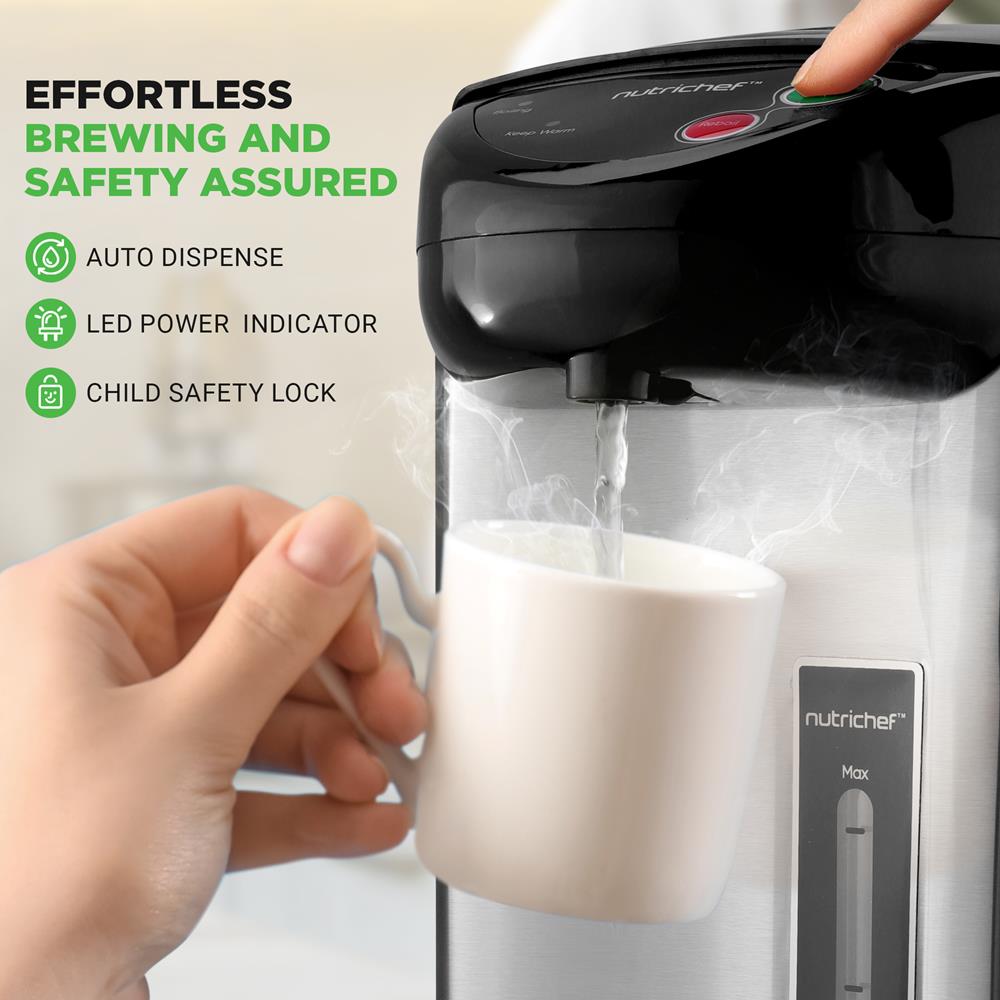 Electric Water Boiler & Warmer - Fast Heating 1.5L Stainless Steel Kettle for Tea, Coffee & Instant Noodles - Perfect for Home, Office & Travel Use
